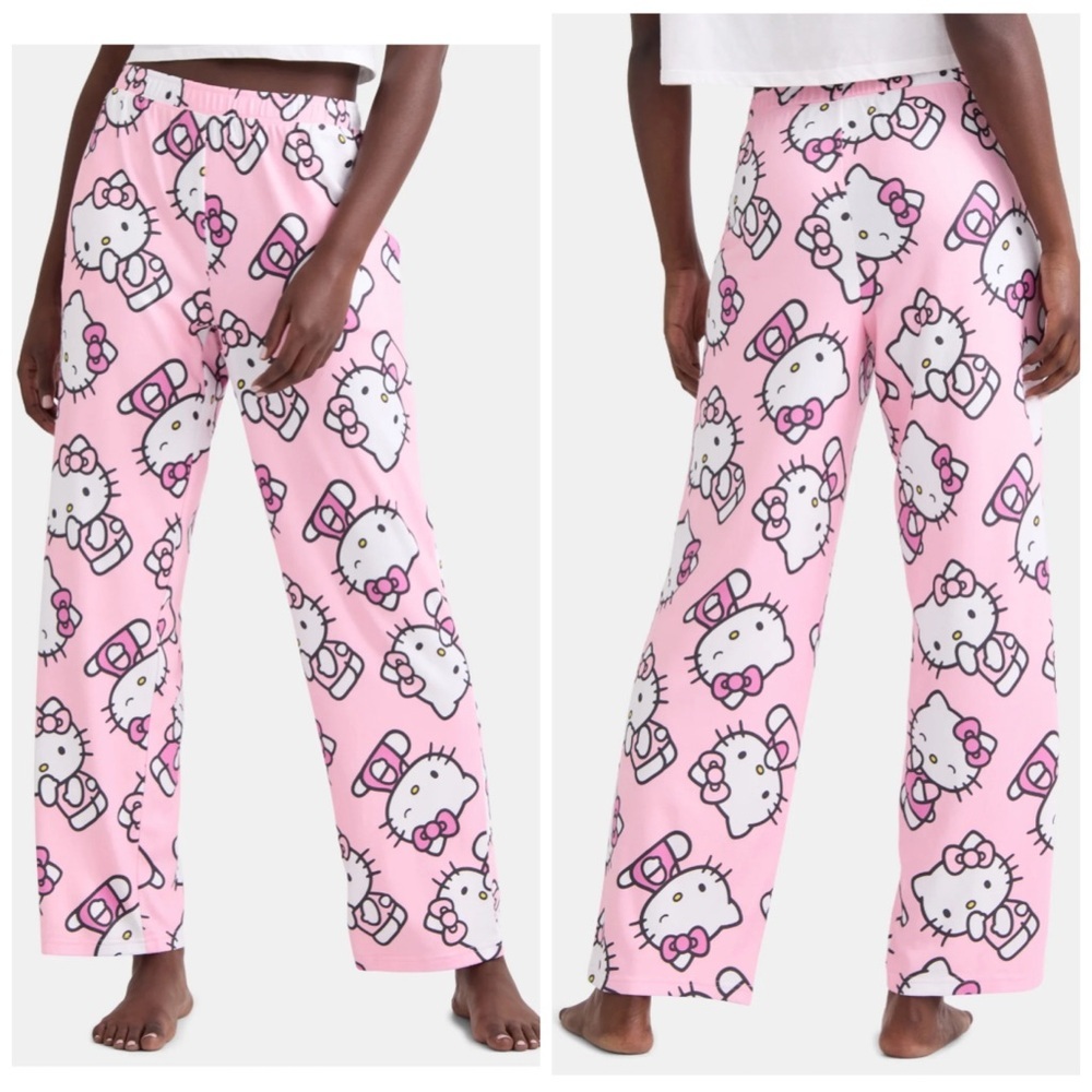 Sanrio Hello Kitty Poses Print Pajama Pants Women’s 3XL Comfy Lounge Sleepwear